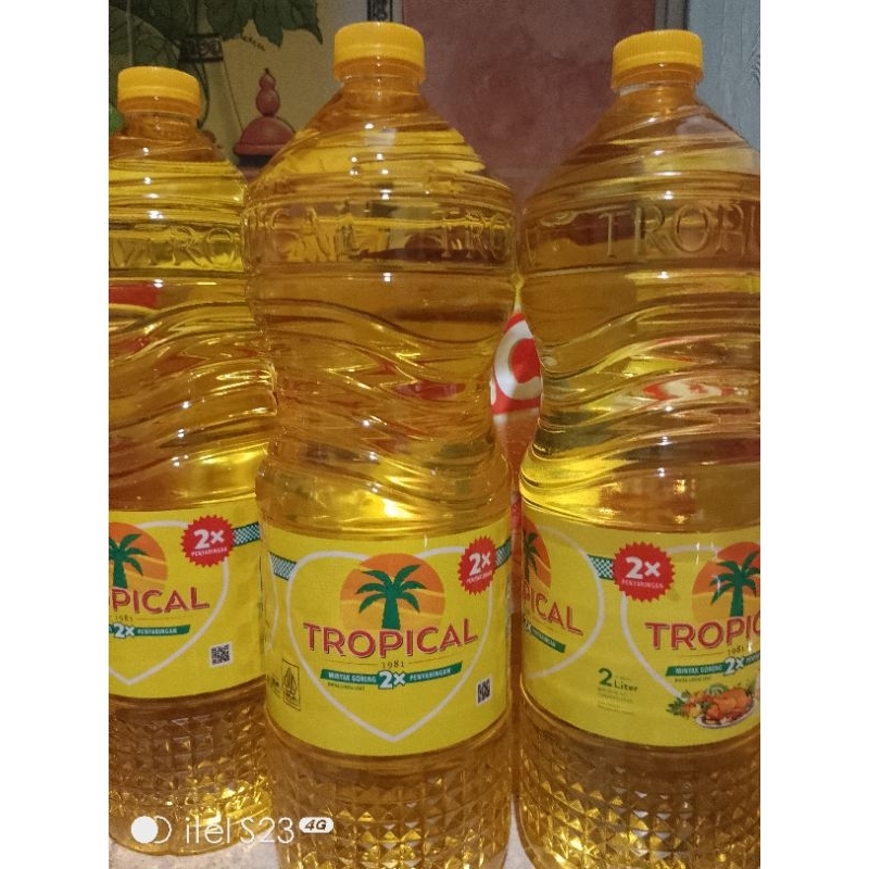 

Minyak Goreng Tropical 2 Liter Kemasan Botol