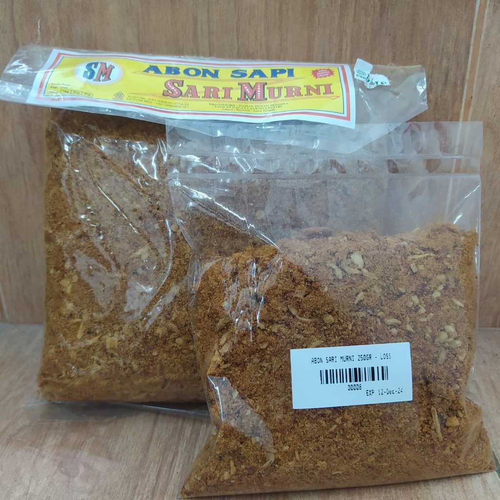 

Abon Sapi/ Abon Sapi Sari Murni / Abon Sapi Eco 250gr