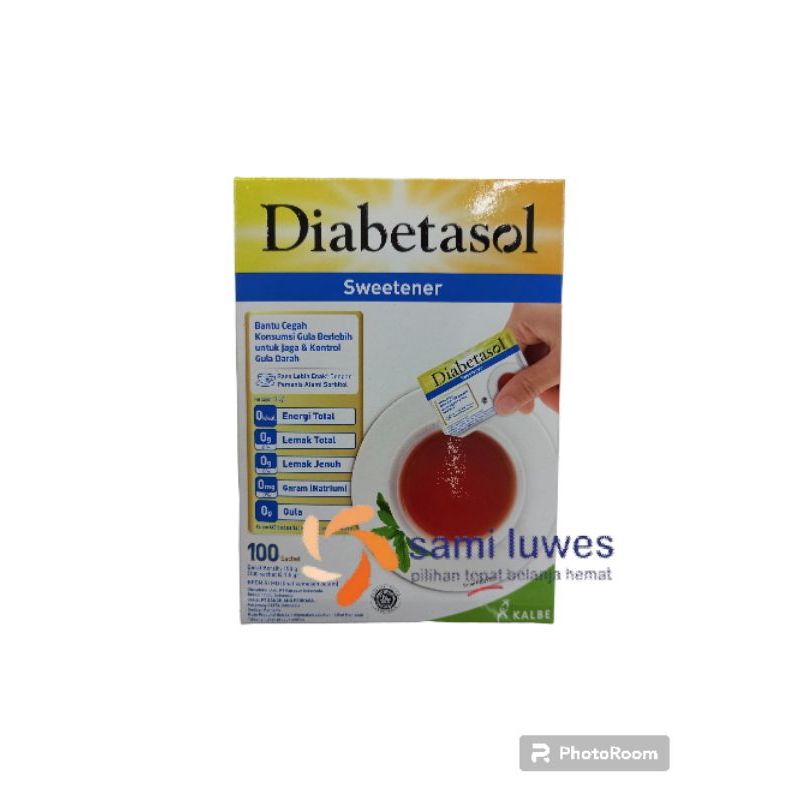 

Diabetasol sweetener 100sachet