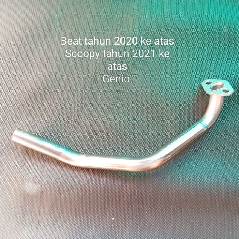 Leheran Knalpot Beat tahun 2020 keatas Scoopy tahun 2021 keatas Genio Inlet 26 Rata