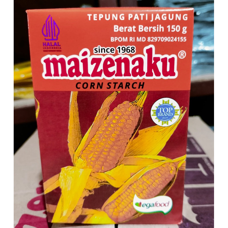 

MAIZENAKU 150 GRAM/TEPUNG PATI JAGUNG 150 GRAM