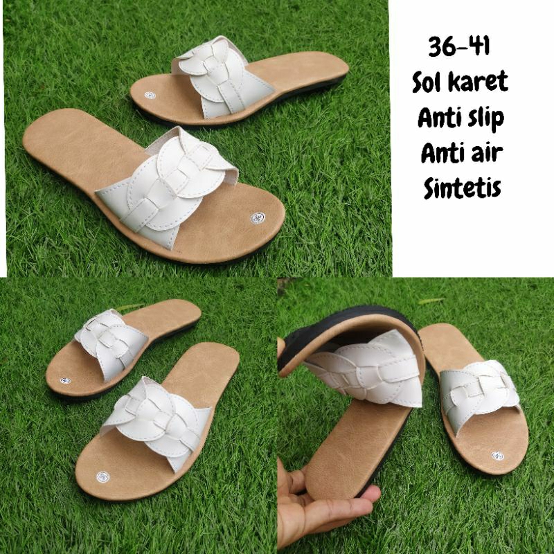 Sandal wanita anti slip sandal Tasik kekinian
