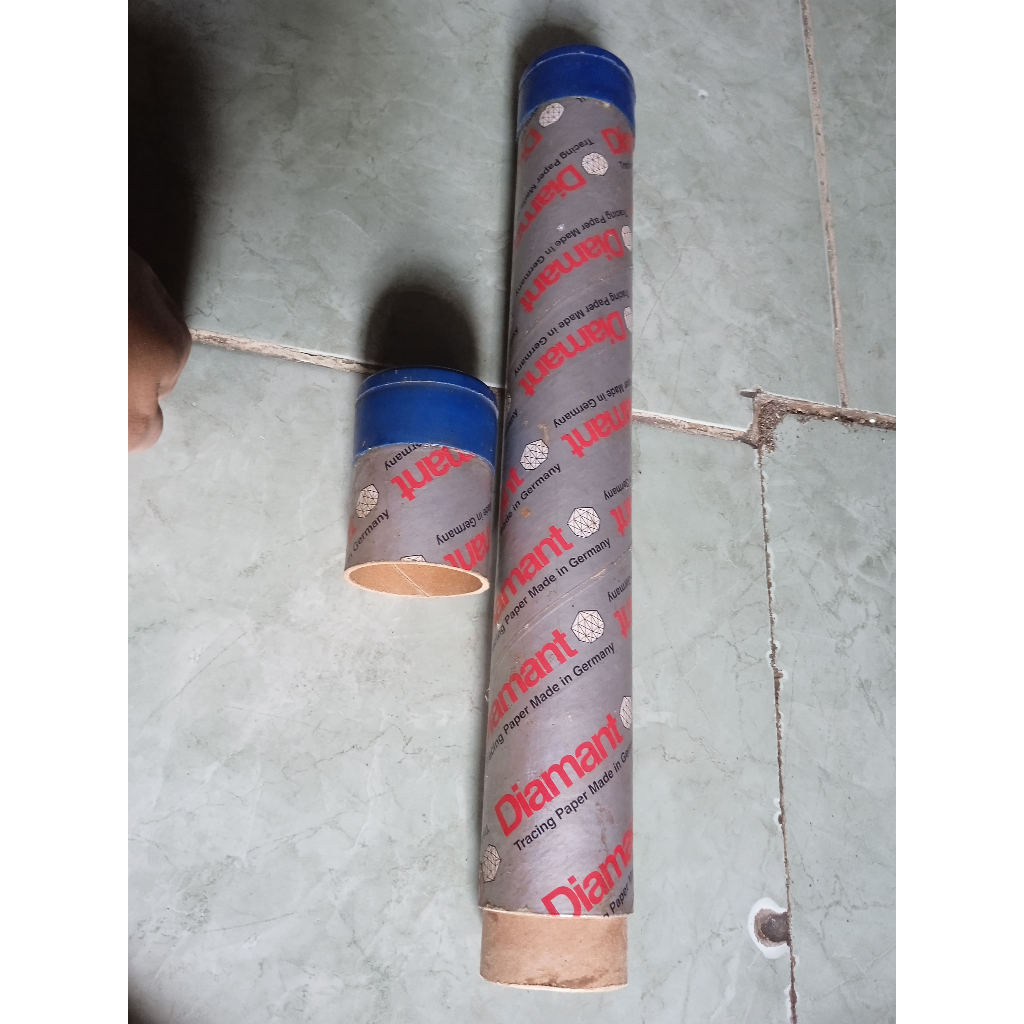 

Tabung kertas kalkir, tempat kertas gambar, tabung tas gambar drafting arsitek - BEKAS