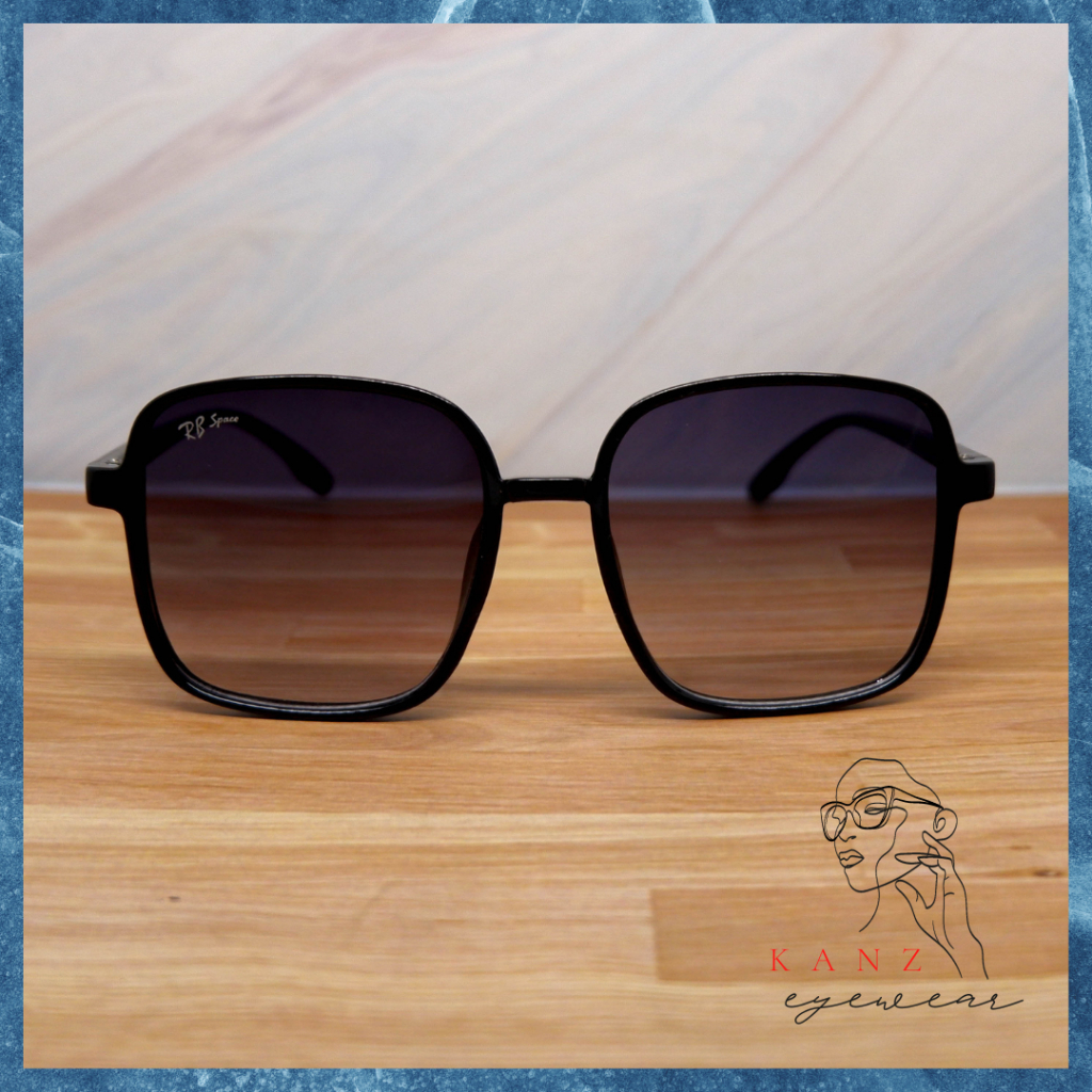 Kaca Mata Hitam Sunglasses Korean Style Wanita OOTD Hijab Original Remaja Perempuan