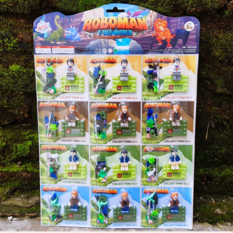 MAINAN ROBOT SUSUN T-REX WORD / MAINAN ROBOT SUSUN / ROBOT SUSUN TIREX / ROBOT SUSUN DINO