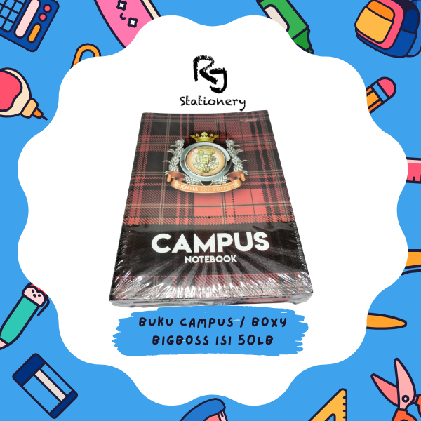 

Buku Tulis Campus 50 Lembar (pack)