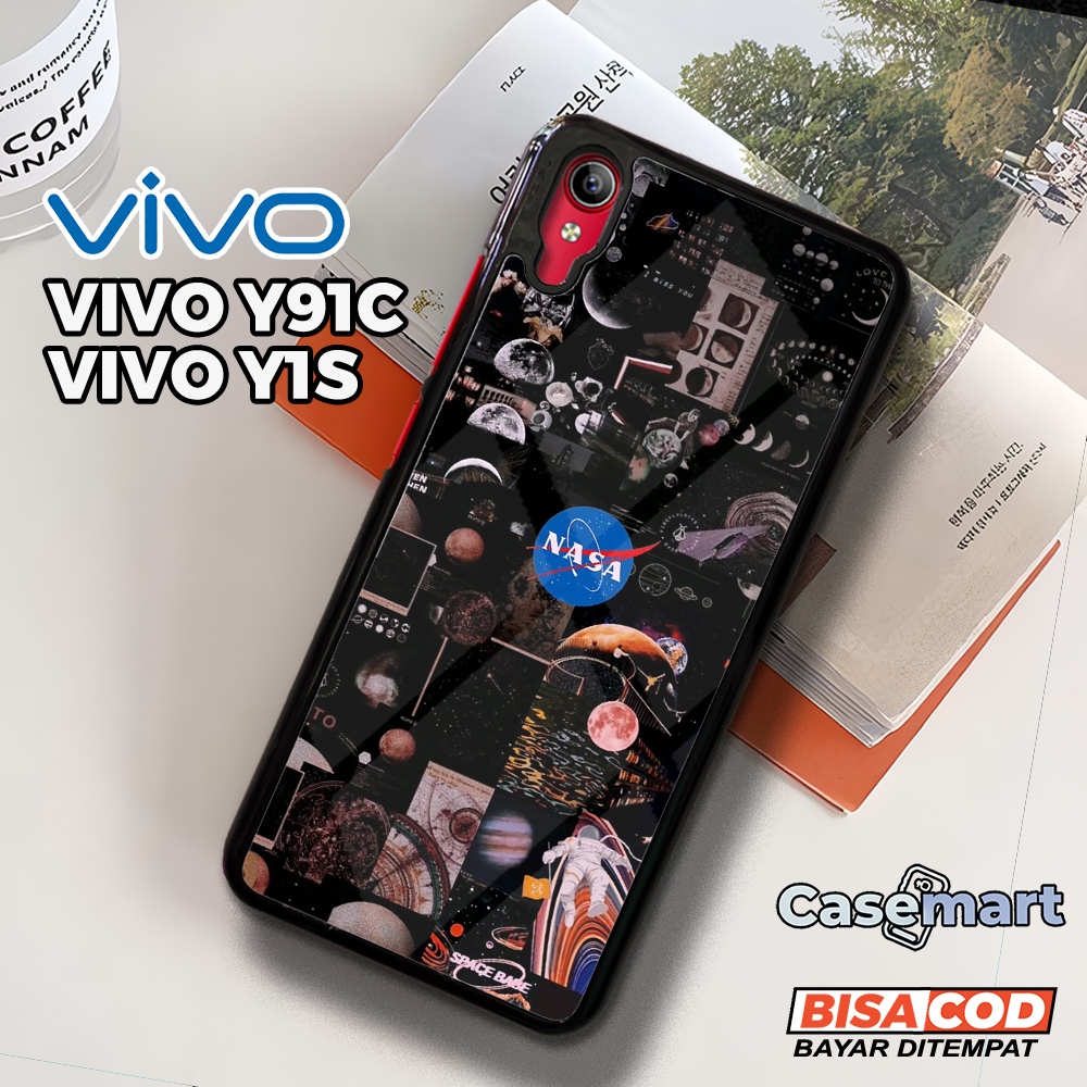 Case VIVO Y91C Y1S Casing VIVO Y91C Y1S Casemart [NASA] Case Glossy Case Aesthetic Custom Case Anime