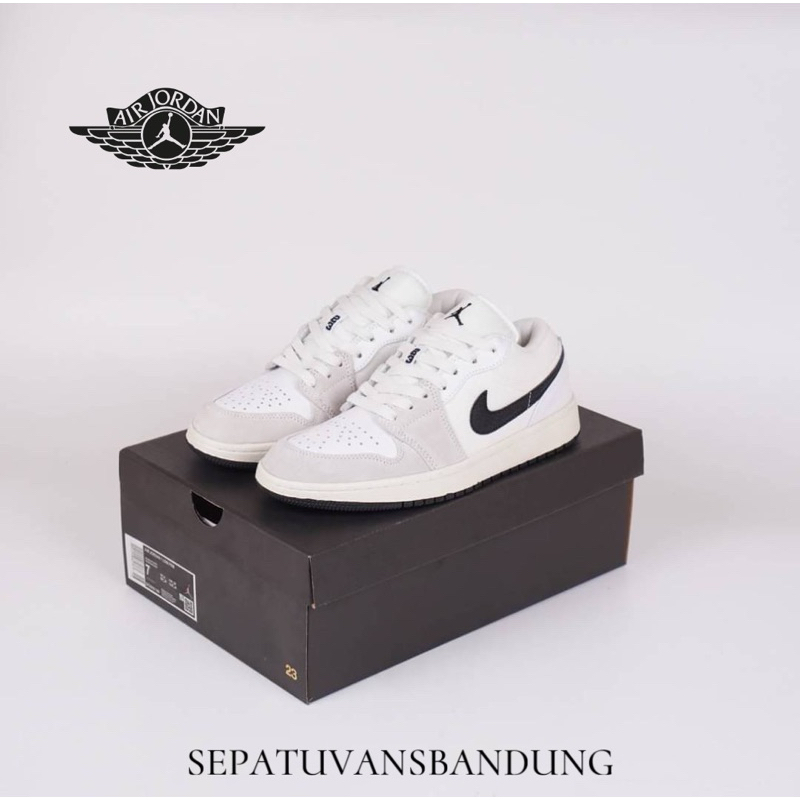 Nike Air Jordan 1 Low Astrograbber White Black