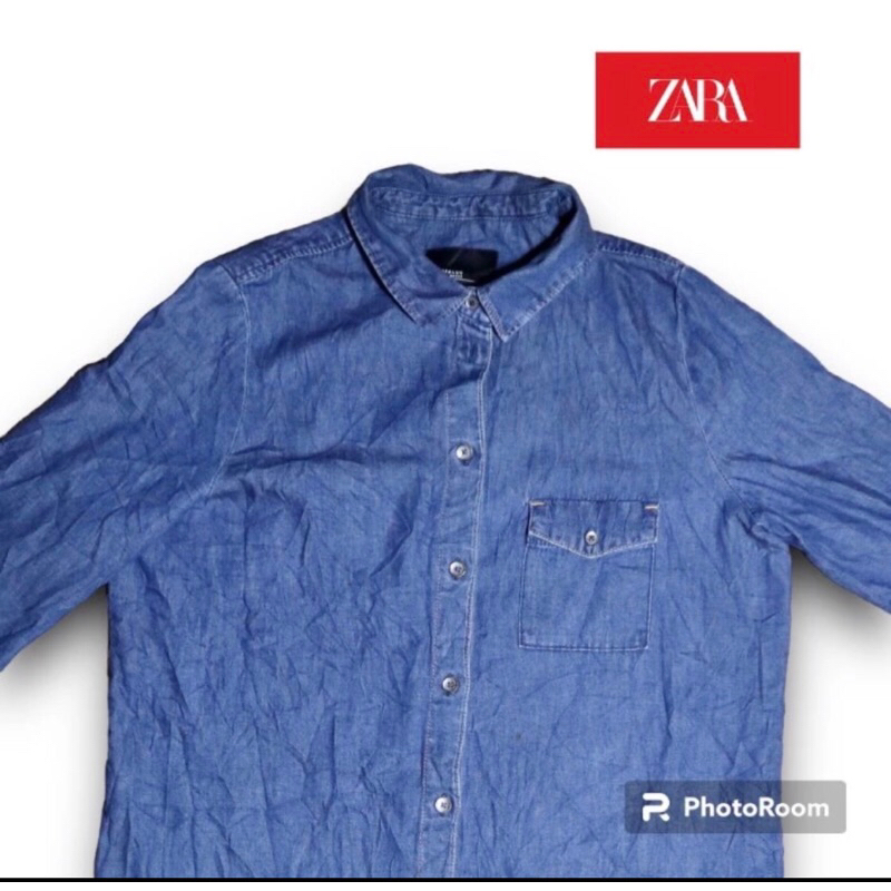 Kemeja Denim Wanita ZARa