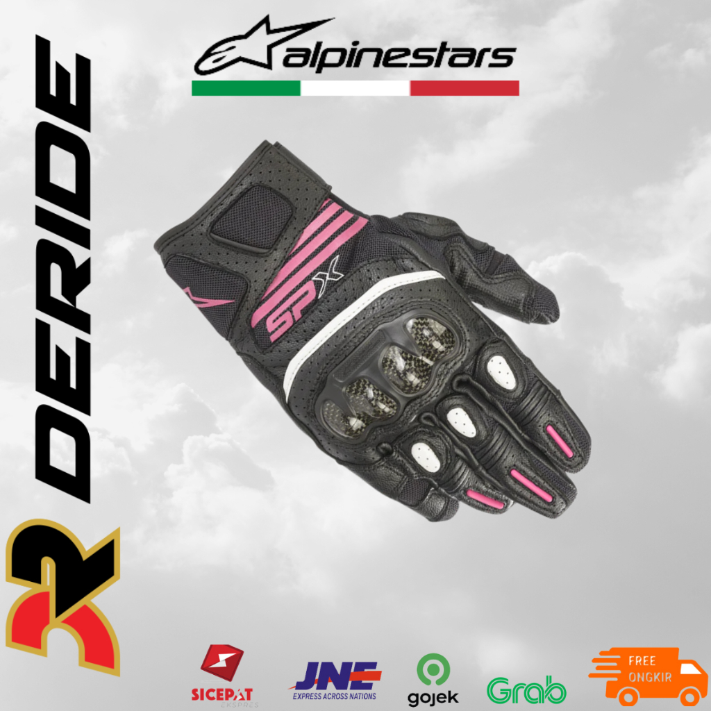 Sarung Tangan Motor Alpinestars Stella SPX Air Carbon Gloves Riding Wanita