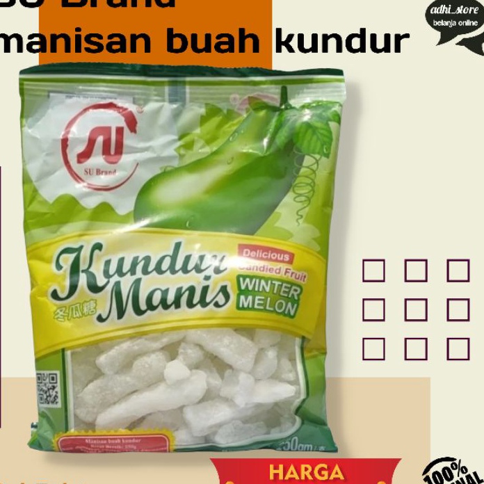 

STAR SU Brand Manisan Buah Kundur Tangkwe 25gr