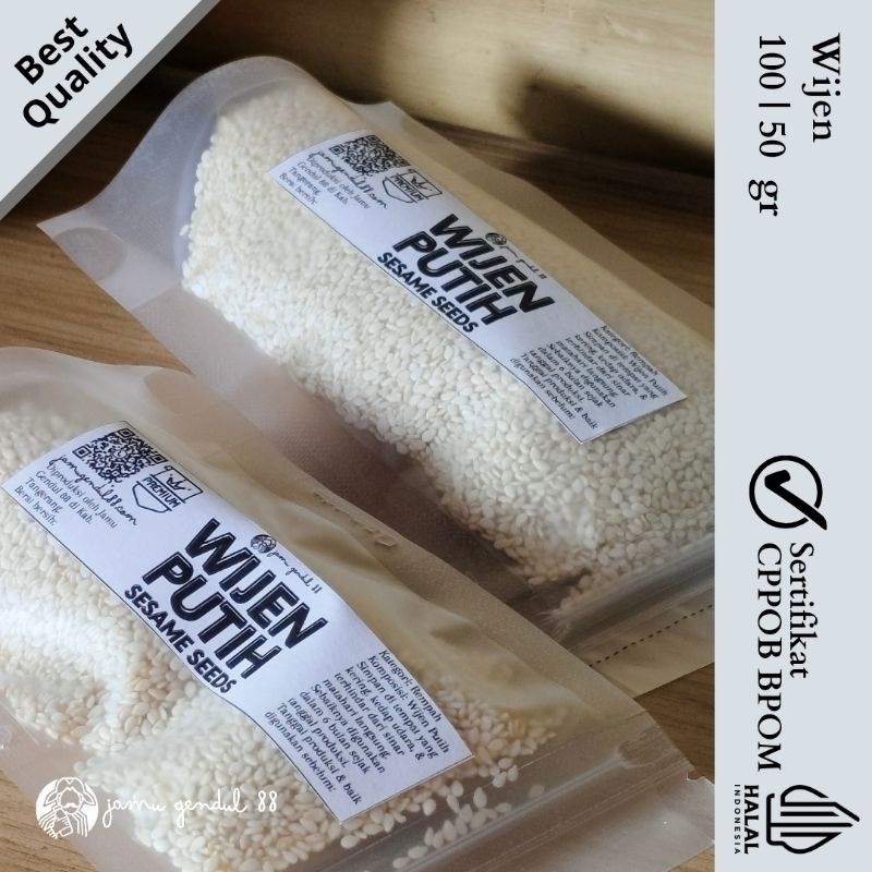 

Wijen Putih - Sesame Seeds