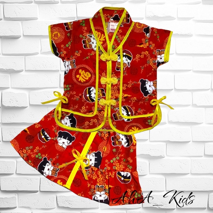 Top Produk Promo Setelan Baju Cina Anak Perempuan Model Terbaru Untuk Usia 8 Tahun
