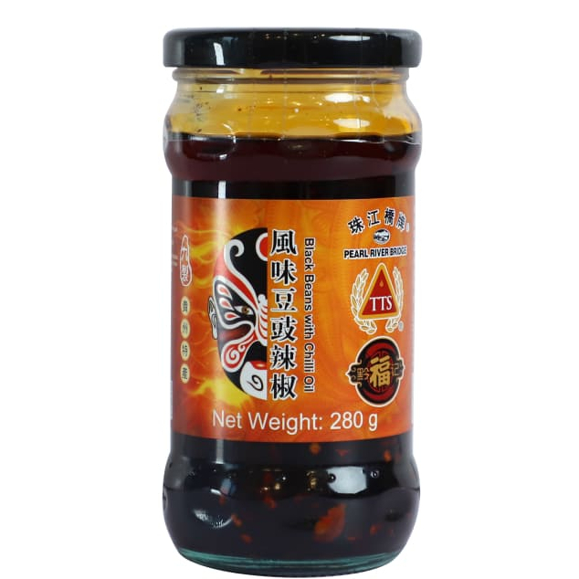 

PRB Black Bean With Chili Oil 280gr / Laoganma