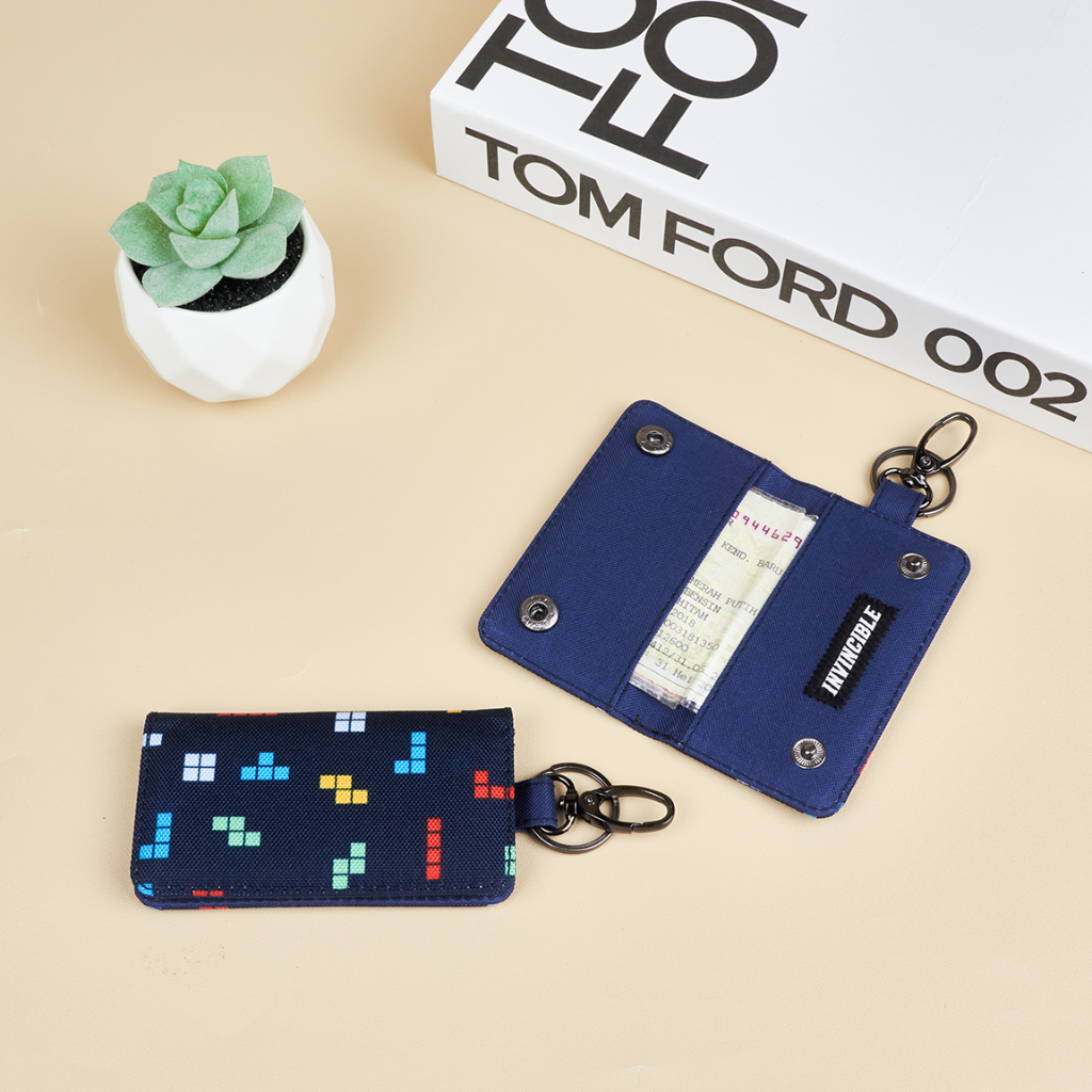 Dompet Stnk Mini Kecil Gantungan Kunci Mobil Motor