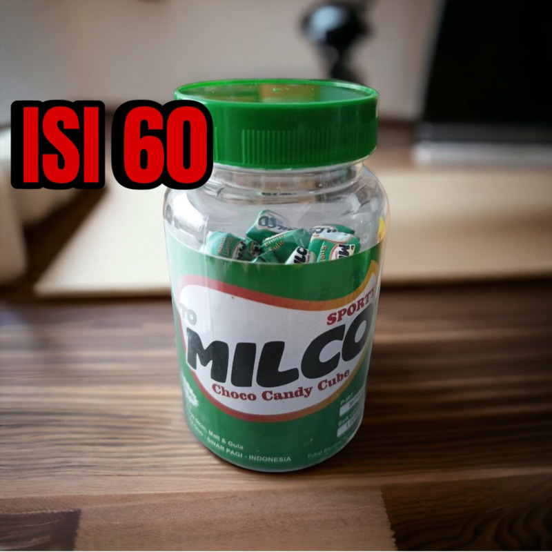 

Candy cube 1 toples isi 60 Milco milo cube Permen Kotak rasa susu milo viral murah reseller