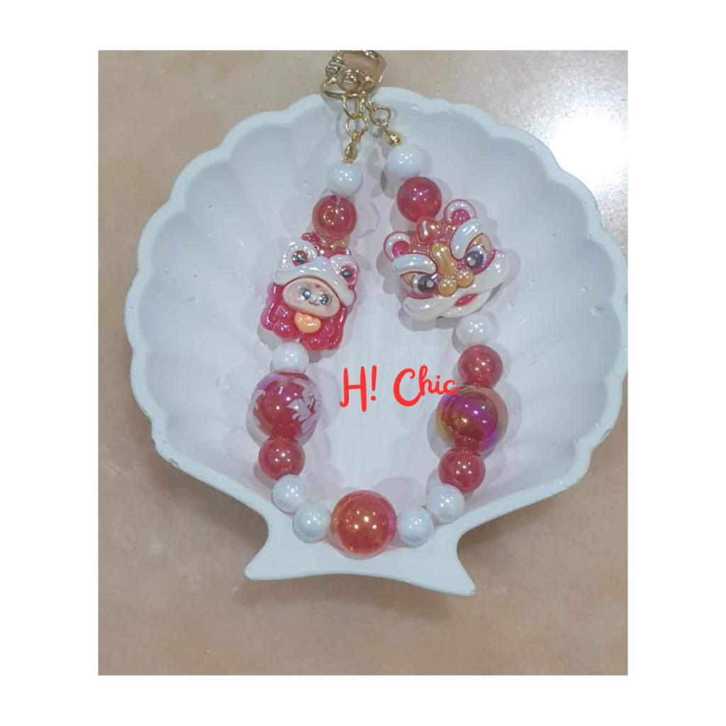 Gantungan Kunci / Gantungan HP / Gantungan Tas CNY Lucu Premium FREE MIKA STRAP HP