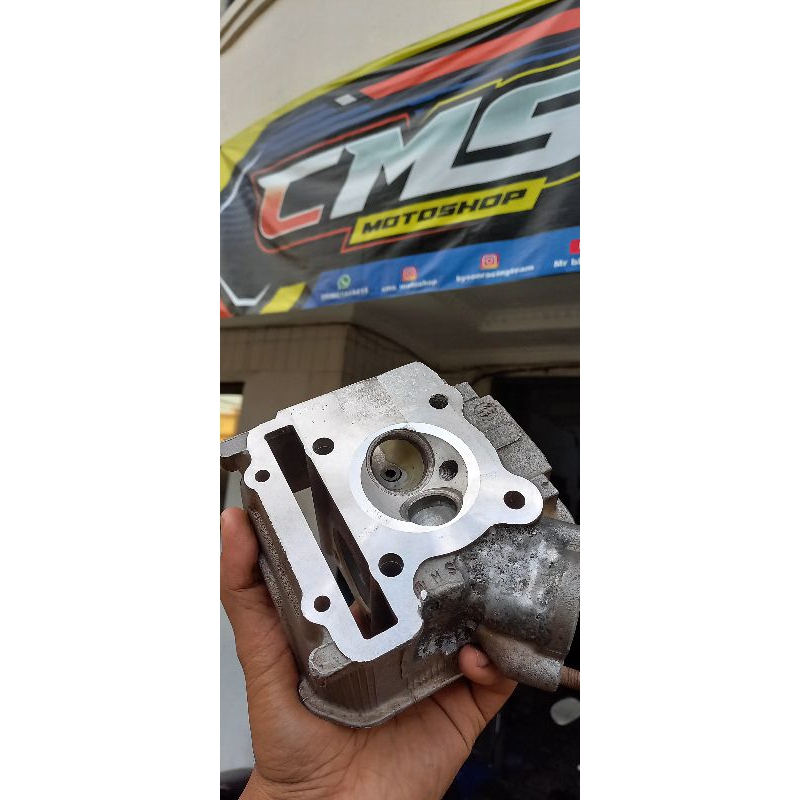 Blok Head Mio J - Mio M3 intake Kotak klep 24/28