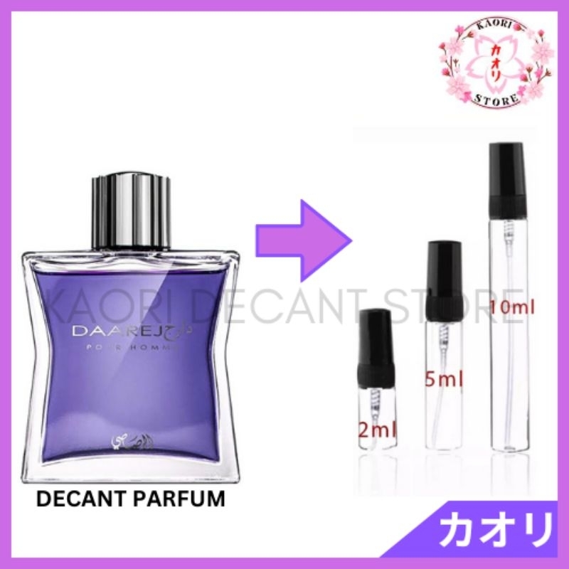 Decant Parfum Rasasi Dareej Pour Homme EDP