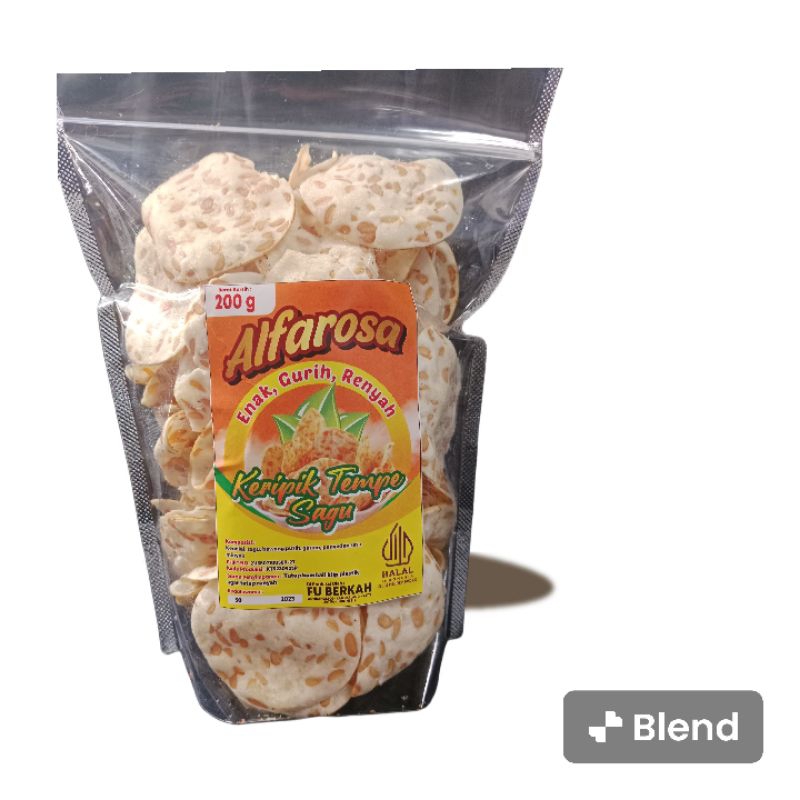 

KERIPIK TEMPE SAGU ALFAROSA ORIGINAL 200 gram