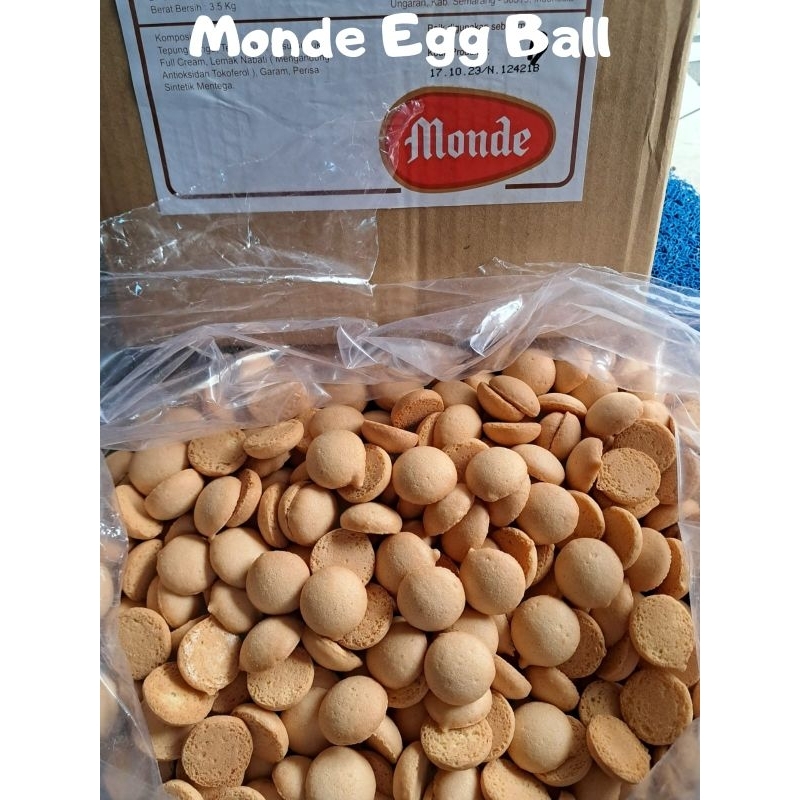 

monde egg drops 500gr monde egg ball