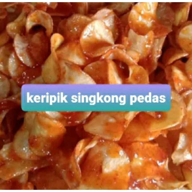 

keripik singkong pedas