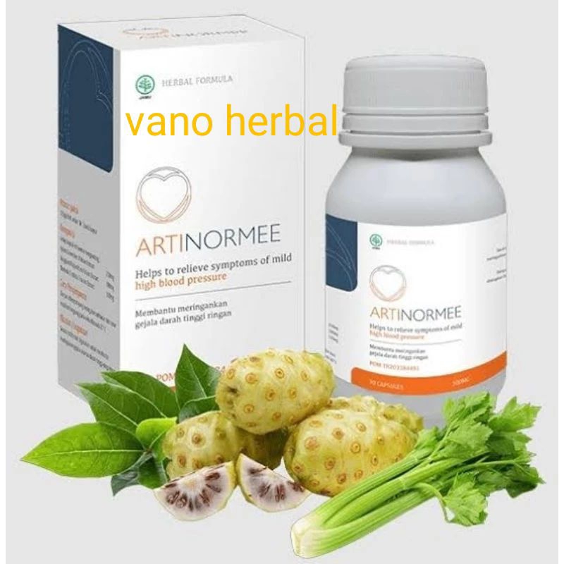ARTINORMEE herbal untuk tekanan darah tinggi