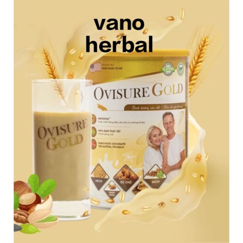 

OVISURE GOLD susu sereal protein nabati 100%