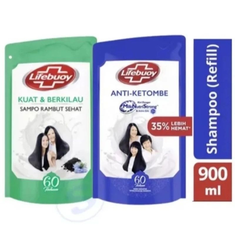 LIFEBUOY Shampoo Pouch 900ml