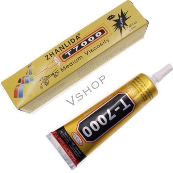 

Dijamin Ori Lem Touchscreen Lem Lcd T7 Hitam 5ml