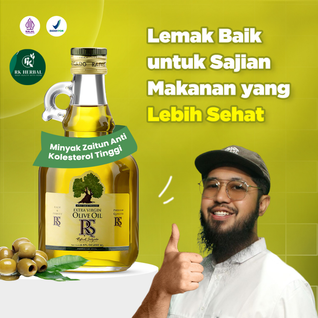 

HG Minyak Zaitun Rafael Salgado Extra Virgin Oil - ml