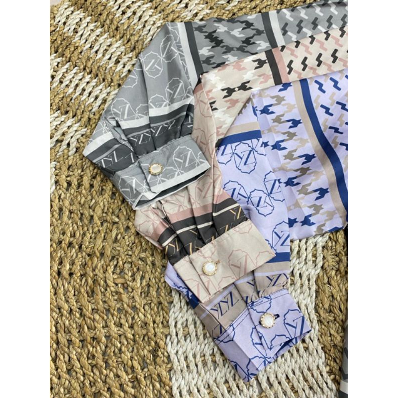 Zaleeka Exclusive Monogram ZK terbaru satu kancing