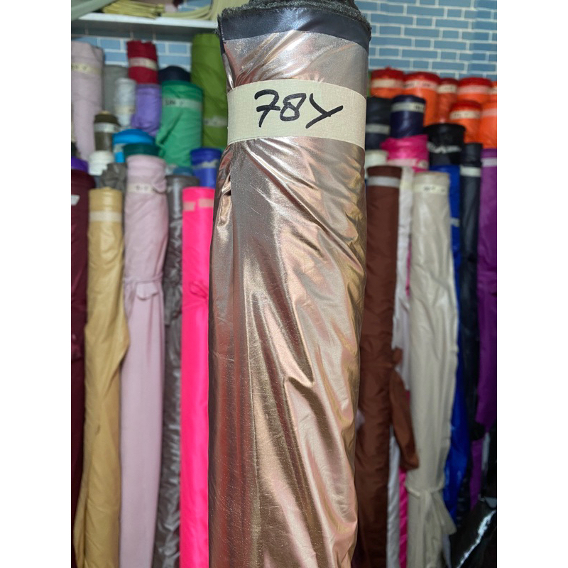 PARASUT HOLOGRAM GOLD GLOSSY TAS TOTEBAG