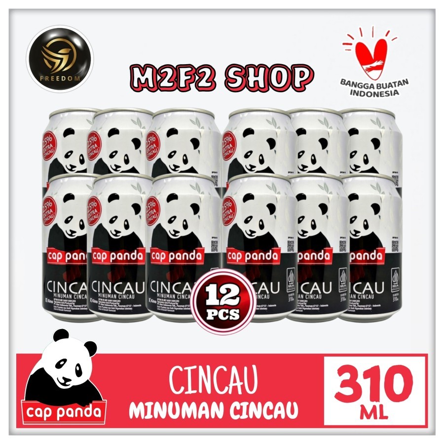 

Cap Panda Minuman Grass Jelly | Panda Cincau Original Kaleng - 310 ml (Kemasan 12 Pcs)