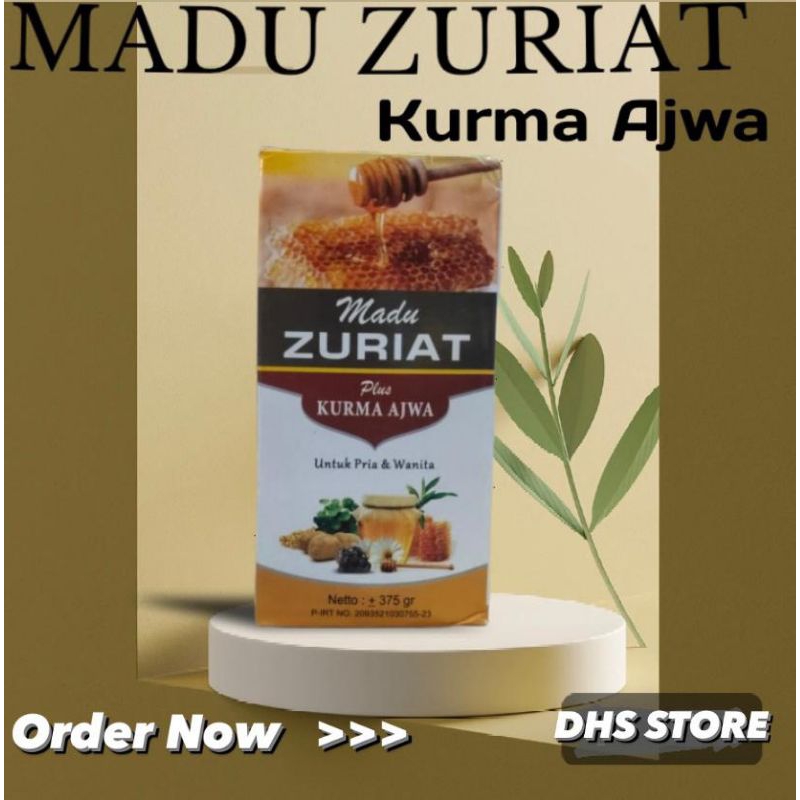 

MADU ZURIAT PLUS KURMA AJWA