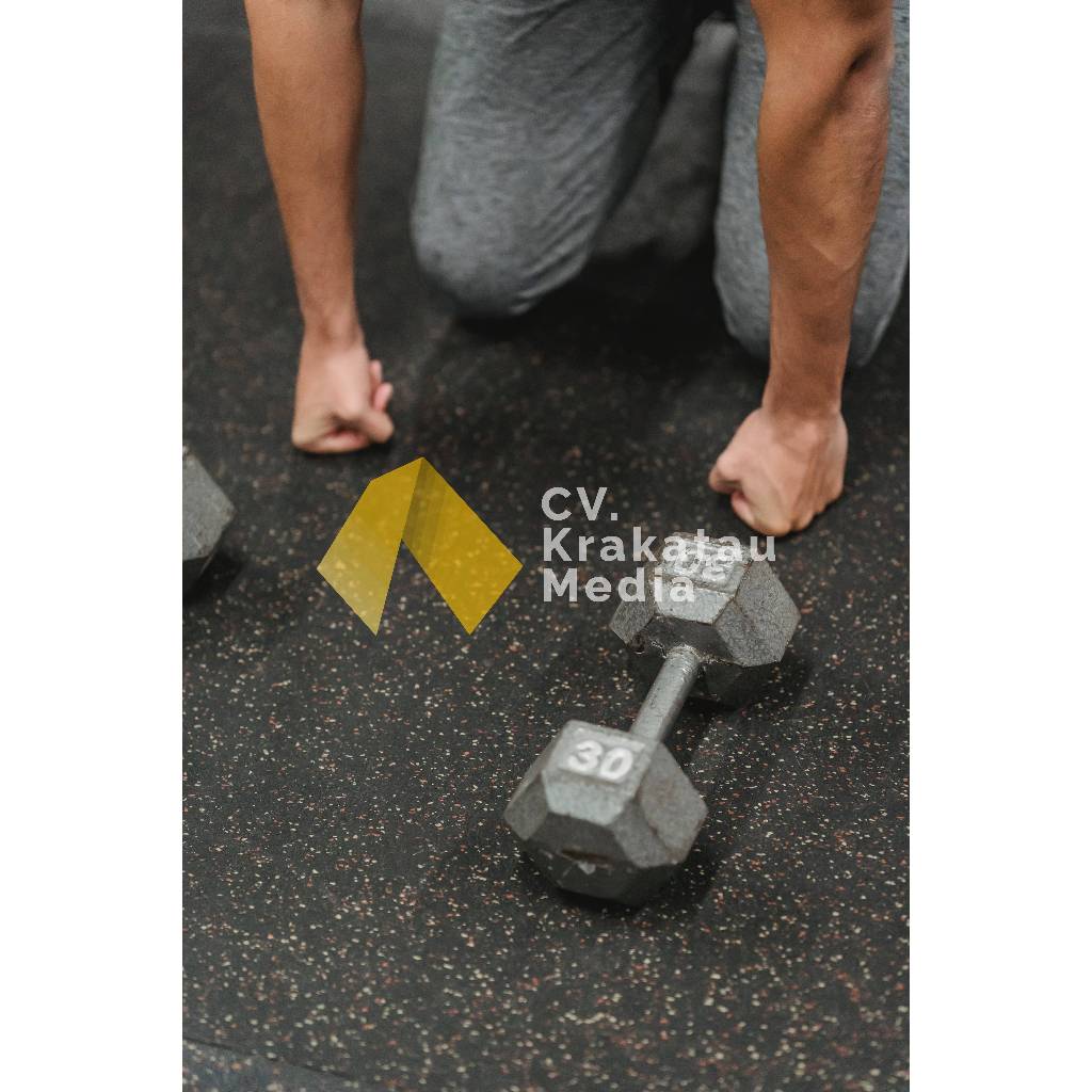 Rubber Gym Mat / Karpet Karet Lantai Buat Gym / Fitness