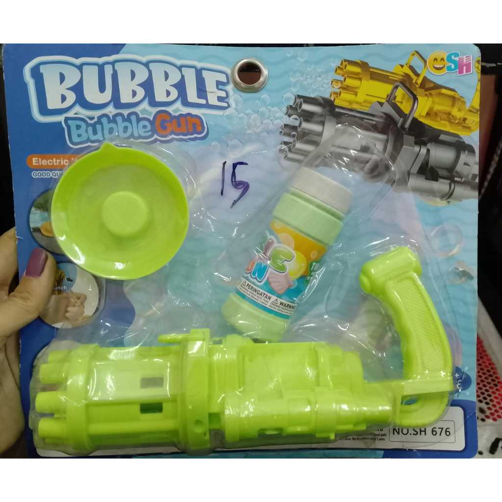 mainan anak bubble gun sh676