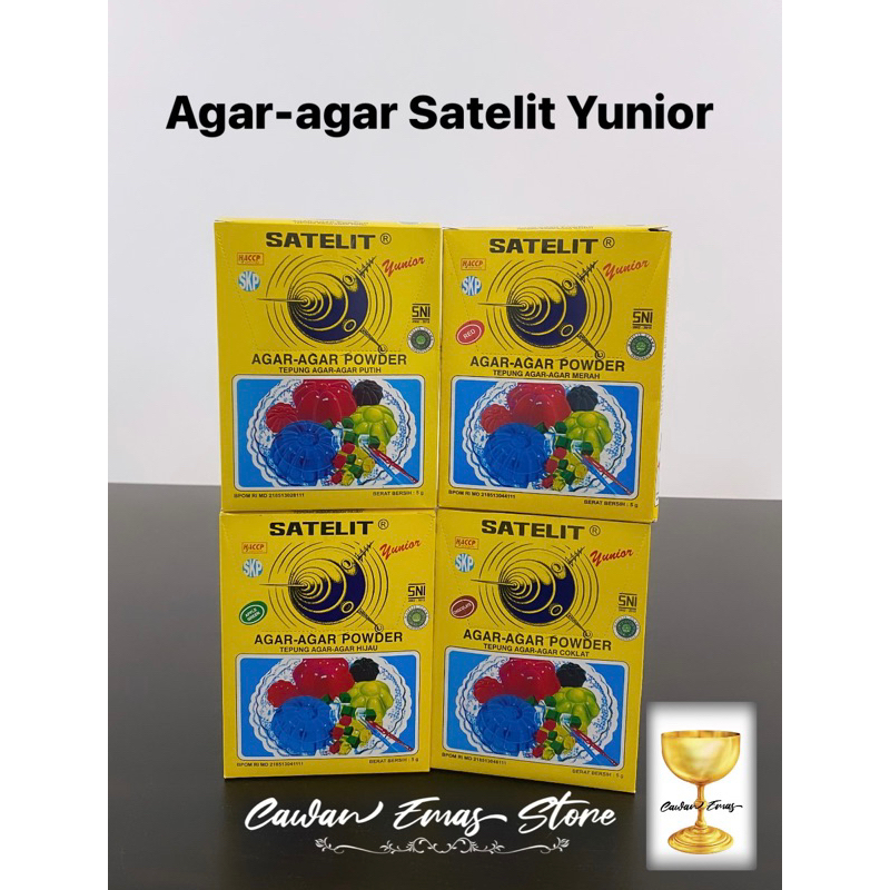 

agar agar satelit yunior / satelit yunior 1 pack