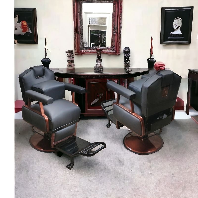 Kursi Juara Tipe J10HD Barberbox Kursi Barbershop Kursi Pangkas Potong Salon Cukur Rambut Alat Cukur