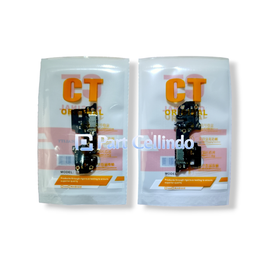 【ORIGINAL】FLEXIBLE KONEKTOR CHARGER OPPO A58 (5G) + KONEKTOR HANDSFREE + MIC