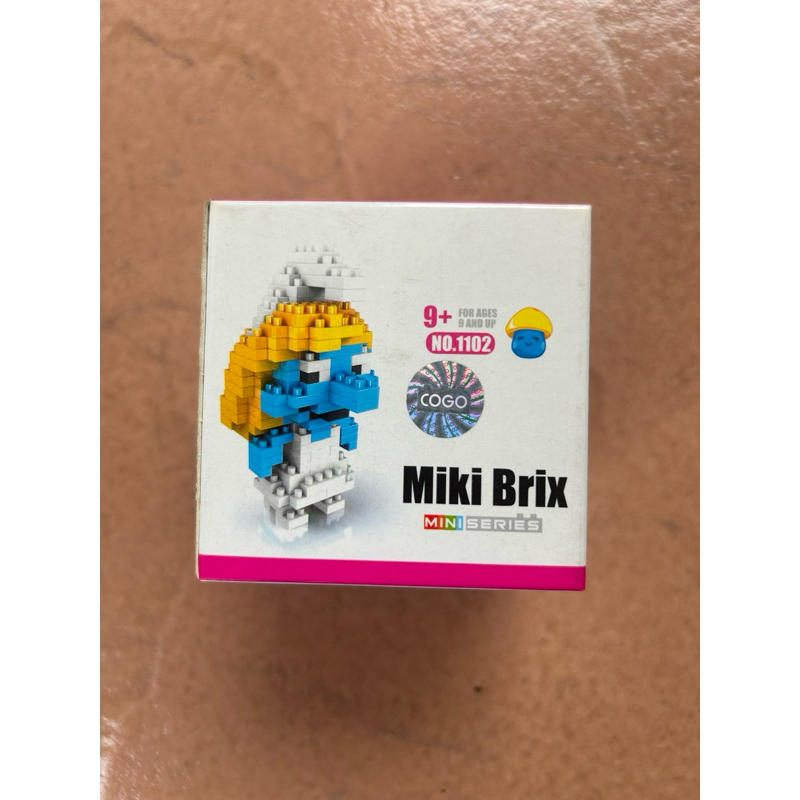 Cogo Blocks Mini Series Smurfette