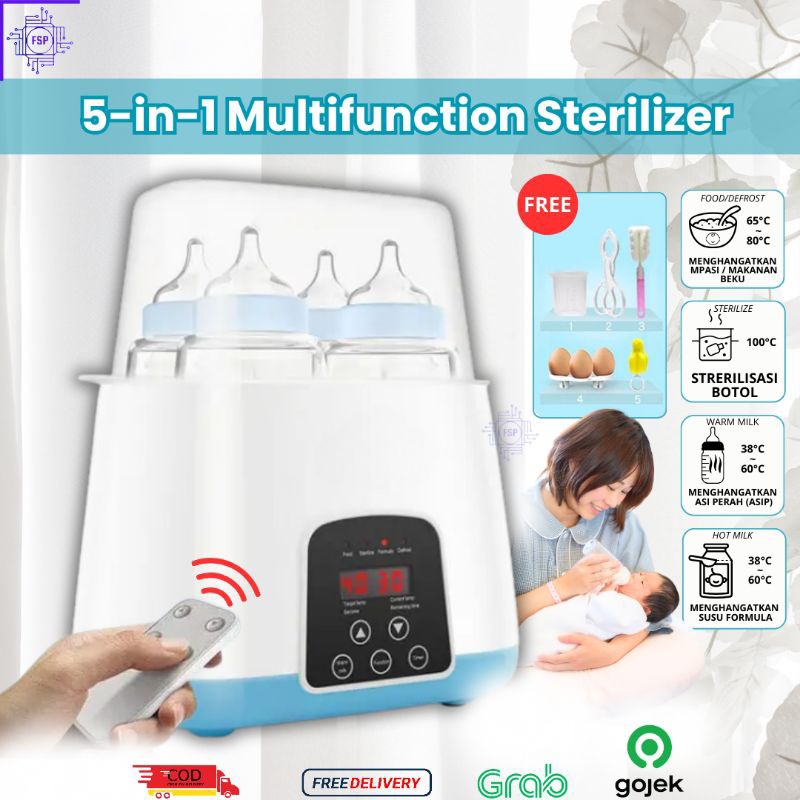[New 2025] Baby Bottle Sterillizer Alat Steril Botol Bayi Penghangat Susu Mpasi dan Makanan Bayi