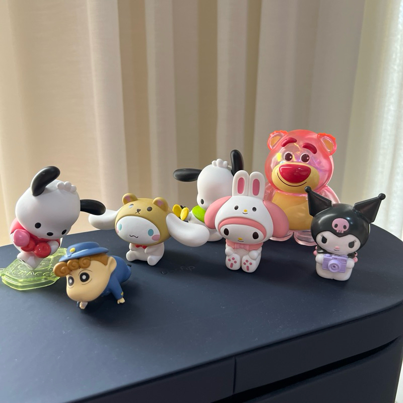 [READY] UNSEALED BLIND BOX MINISO SANRIO SHINCHAN LOTSO