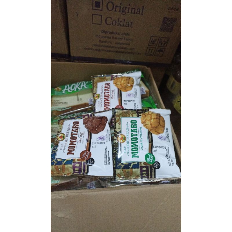 

MOMOTARO cokelat, original, kelapa