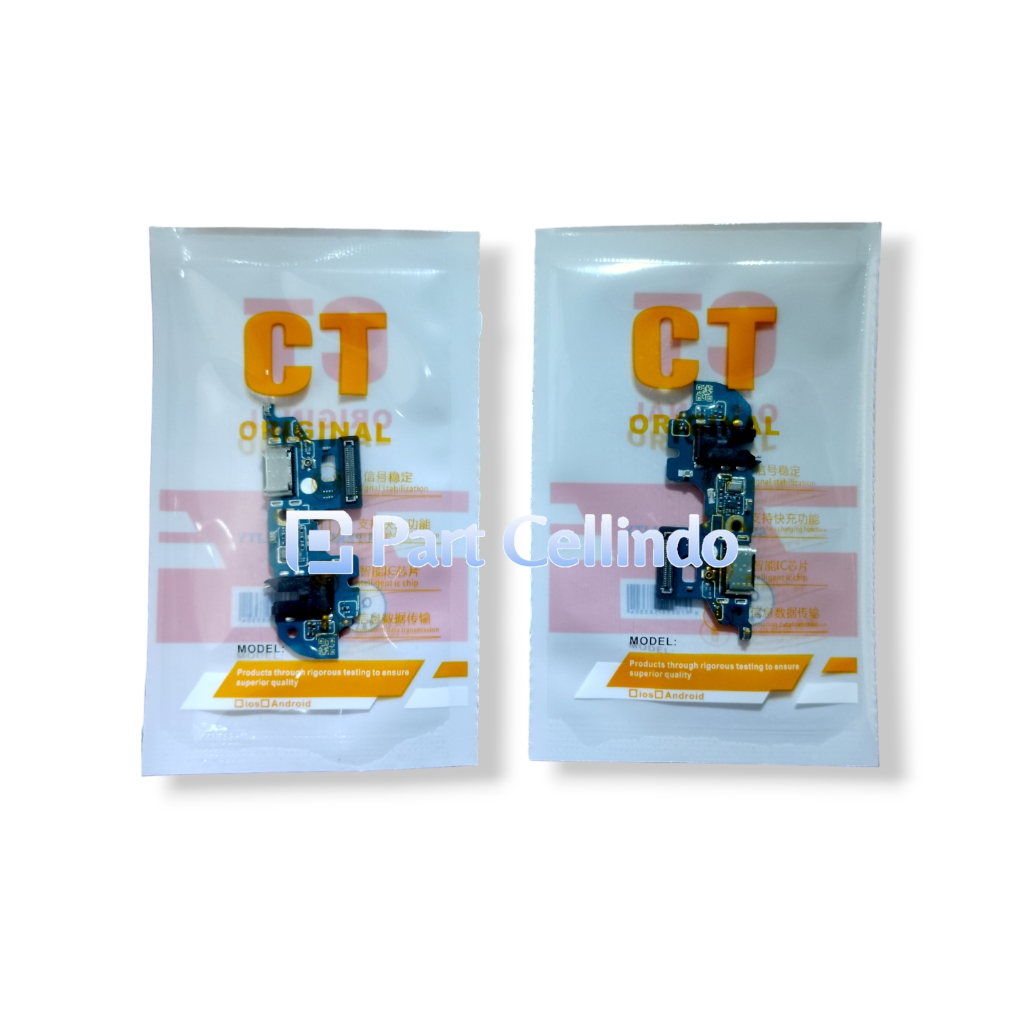 【ORIGINAL】FLEXIBLE KONEKTOR CHARGER REALME C35 + KONEKTOR HANDSFREE + MIC