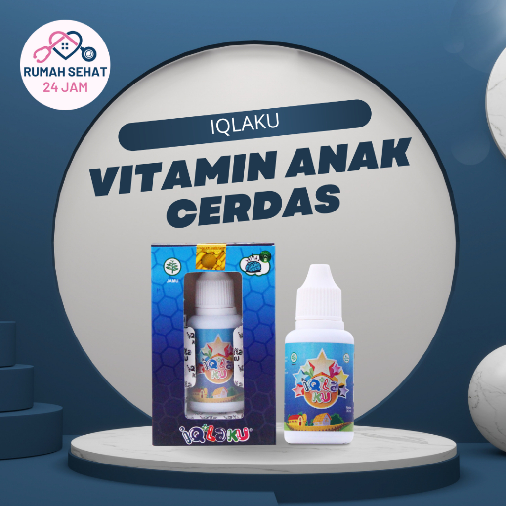 VITAMIN OTAK ANAK CERDAS IQLAKU Anak Pintar Paling Bagus Daya Ingat Kuat Original BPOM