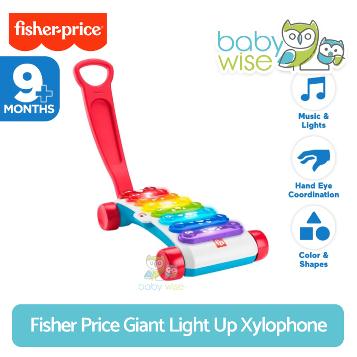 Fisher Price Giant Light Up Xylophone - Mainan Edukasi Anak