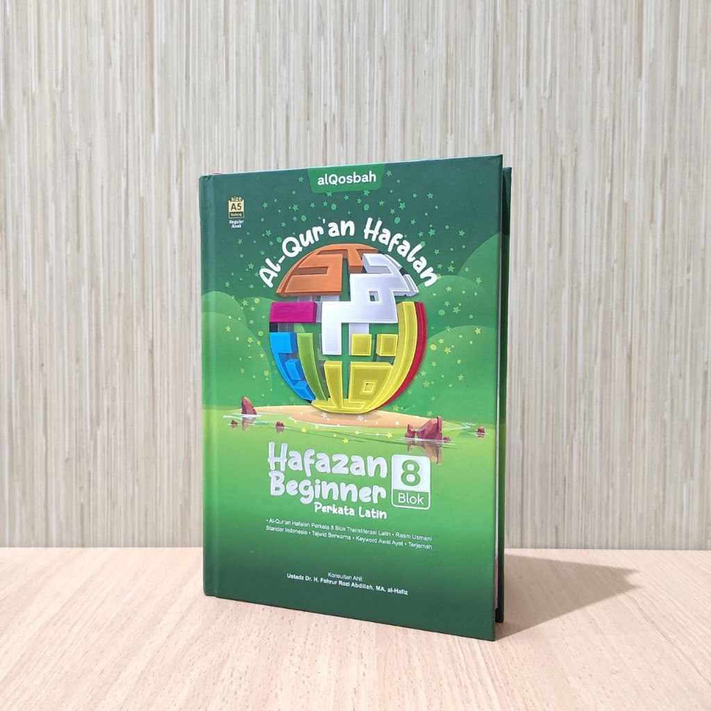 AL-QURAN HAFAZAN BEGINNER 8 BLOK PERKATA LATIN A5