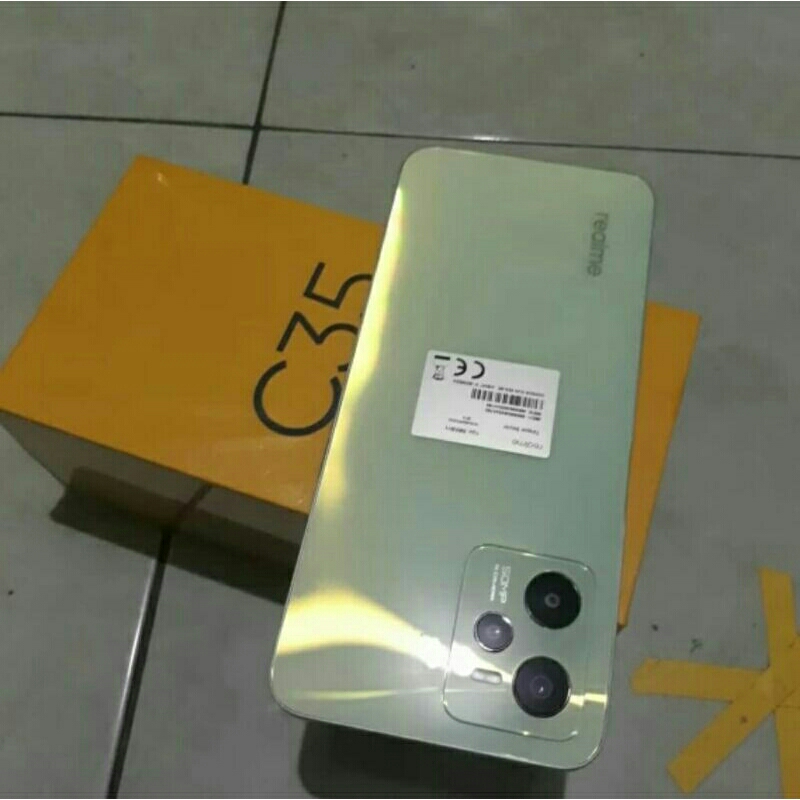realme c35 6/128gb seken mulus