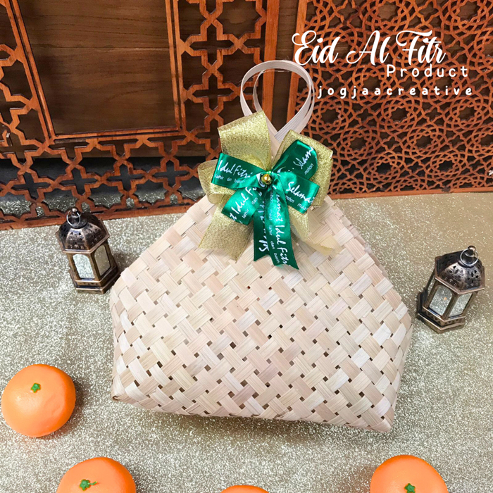 

LEBARAN SERIES | TAS MODEL ANYAMAN KETUPAT / tas hampers / parsel lebaran / packaging online murah / besek lebaran/ tas bambu unik spesial lebaran idul fitri